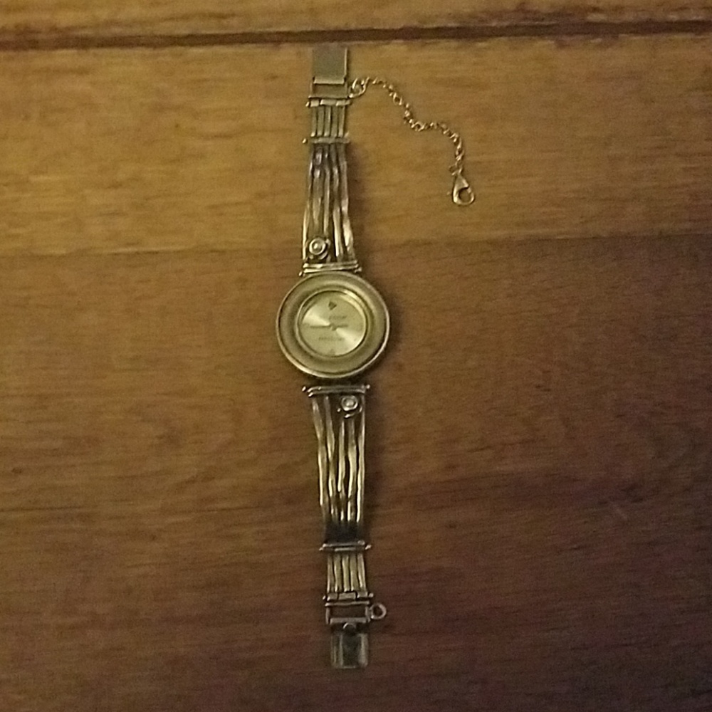 Silpada sterling and pearl watch
